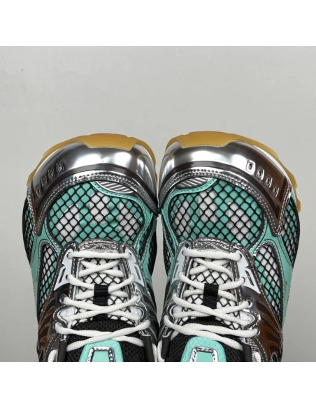 Bottega Veneta Orbit Sneaker - Green Oasis Espresso,BOTTEGA VENETA SNEAKERS,More Brands
