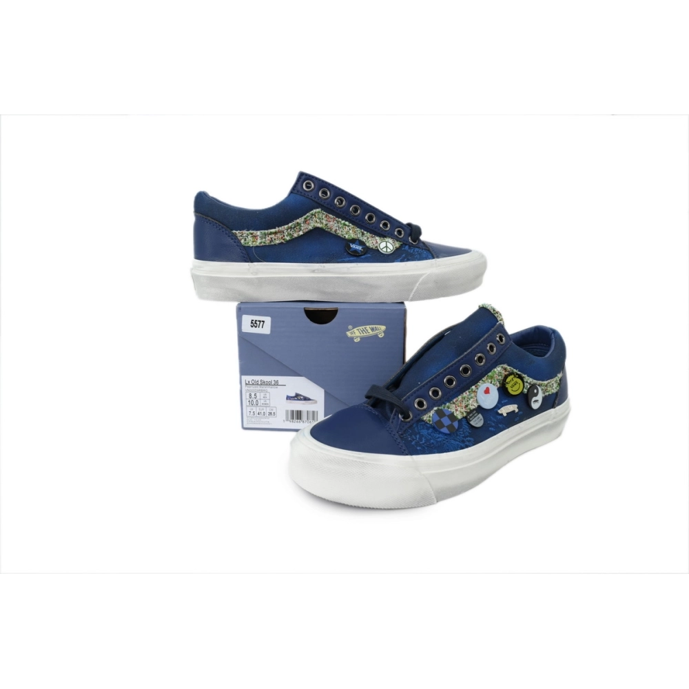 premium reps Vans Old Skool 36 LX Souvenir Pack-Blue sneakers at Shoes Official. Shop iconic styles from top brands
