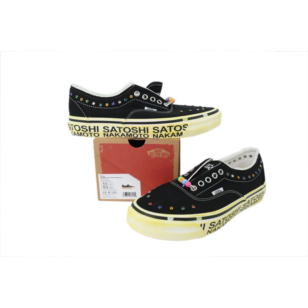 premium reps Satoshi Nakamoto x Vans Era 95 Lucky Charms VN000EFEBLK sneakers at Shoes Official. Shop iconic styles from top bra
