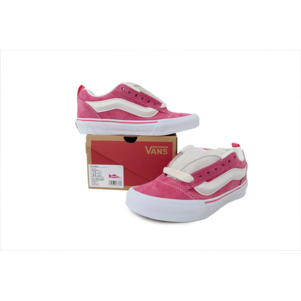 premium reps Vans Knu-Skool Retro Pink VN0009QCBJ1 sneakers at Shoes Official. Shop iconic styles from top brands