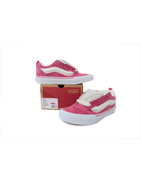 premium reps Vans Knu-Skool Retro Pink VN0009QCBJ1 sneakers at Shoes Official. Shop iconic styles from top brands