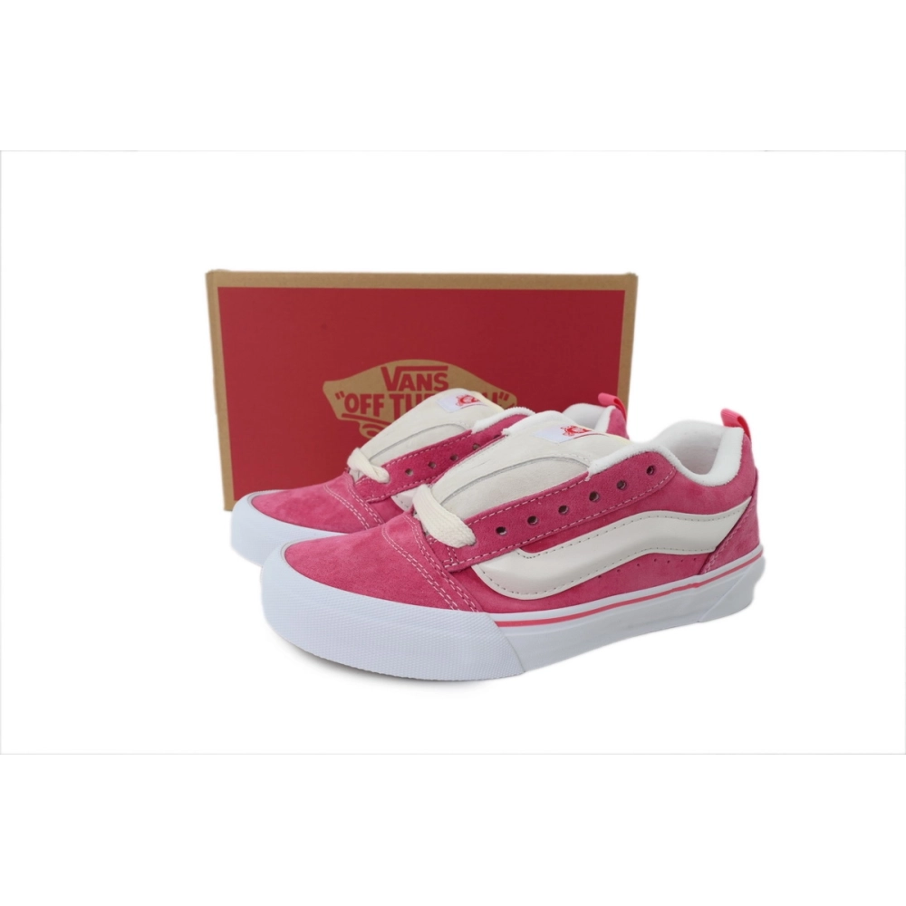 premium reps Vans Knu-Skool Retro Pink VN0009QCBJ1 sneakers at Shoes Official. Shop iconic styles from top brands