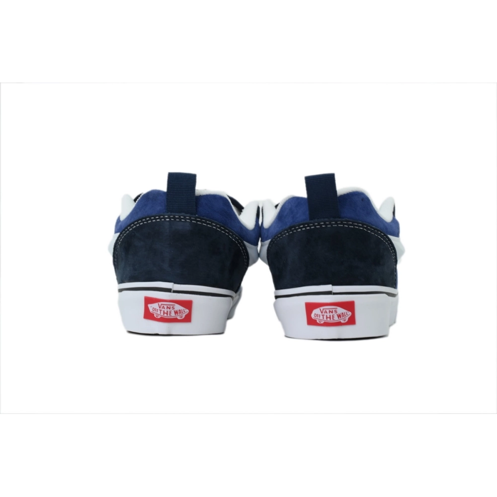 premium reps Vans Knu-Skool Navy White VN0009QC6BP sneakers at Shoes Official. Shop iconic styles from top brands