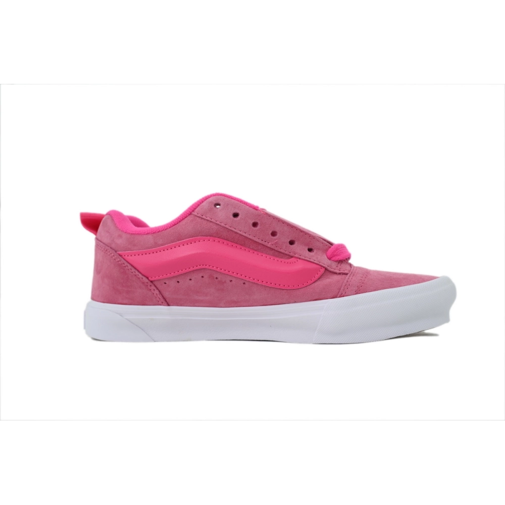 premium reps Vans Knu-Skool Pink Glo VN0009QCYU2 sneakers at Shoes Official. Shop iconic styles from top brands