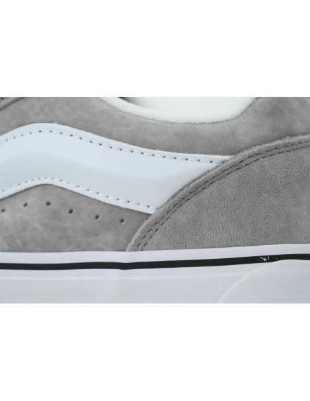 premium reps Vans Knu-Skool Light Grey VN000D75GRY sneakers at Shoes Official. Shop iconic styles from top brands