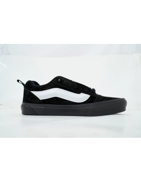 premium reps Vans Knu-Skool Black VN0009QCBMA sneakers at Shoes Official. Shop iconic styles from top brands