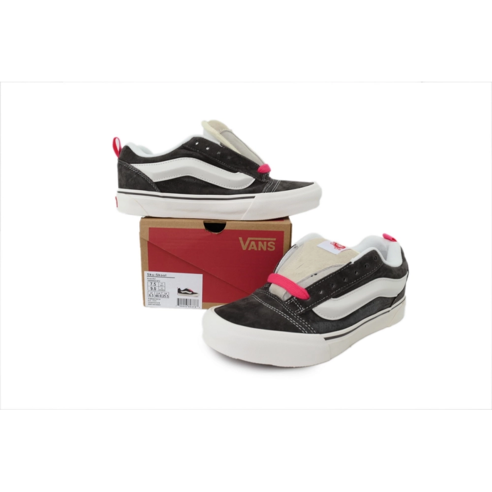 premium reps Vans Knu Skool Retro Color - Brown VN0009QCBF2 sneakers at Shoes Official. Shop iconic styles from top brands