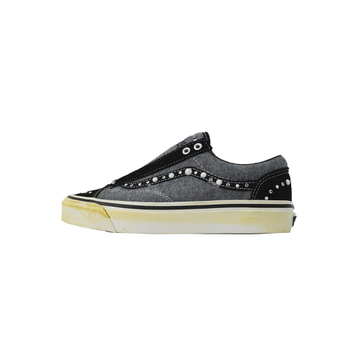 premium reps SATOSHI NAKAMOTO x Vans Old Skool Reissue 36 Speckled Moving Blanket Grey sneakers at Shoes Official. Shop iconic s