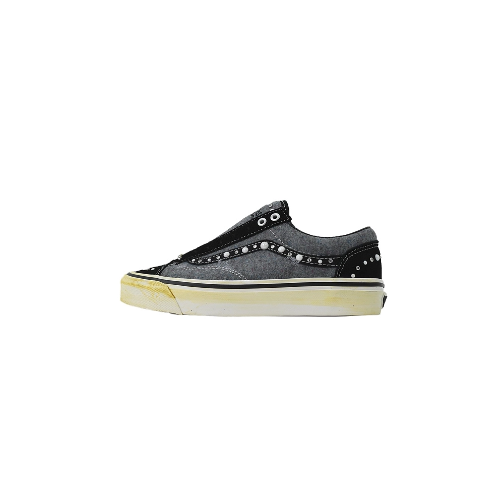 premium reps SATOSHI NAKAMOTO x Vans Old Skool Reissue 36 Speckled Moving Blanket Grey sneakers at Shoes Official. Shop iconic s