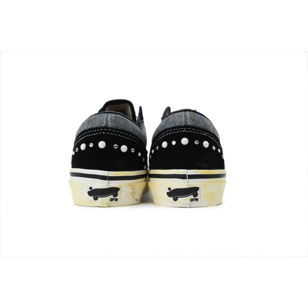premium reps SATOSHI NAKAMOTO x Vans Old Skool Reissue 36 Speckled Moving Blanket Grey sneakers at Shoes Official. Shop iconic s