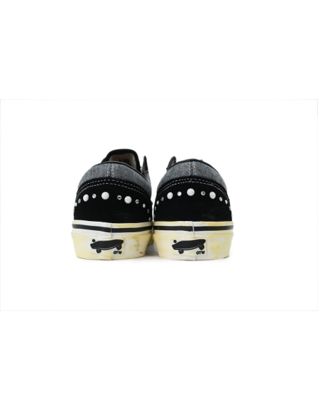 premium reps SATOSHI NAKAMOTO x Vans Old Skool Reissue 36 Speckled Moving Blanket Grey sneakers at Shoes Official. Shop iconic s