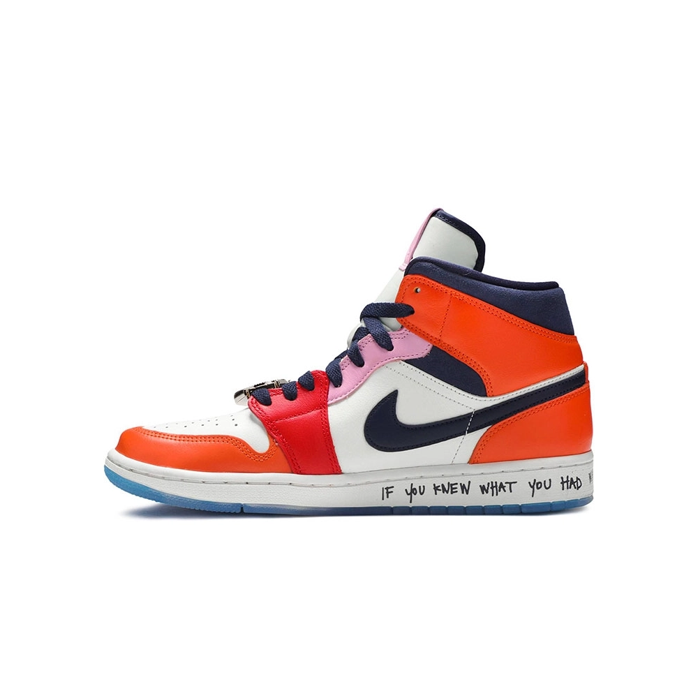 MELODY EHSANI X AIR JORDAN 1 MID FEARLESS CQ7629 100,AIR JORDAN 1 HIGH,Air Jordan