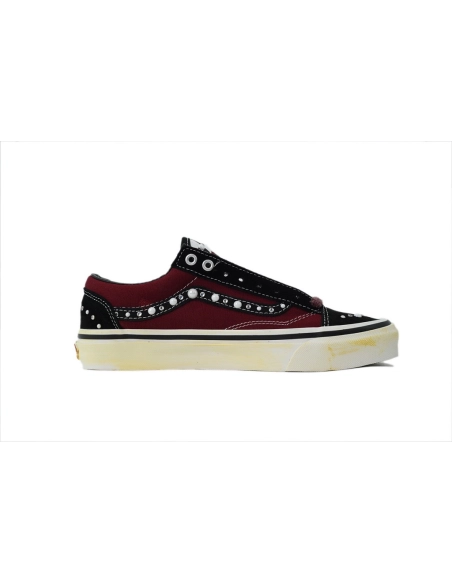 premium reps SATOSHI NAKAMOTO x Vans Old Skool Reissue 36 Pearlized Port Royale Comple x Con Exclusive sneakers at Shoes Officia