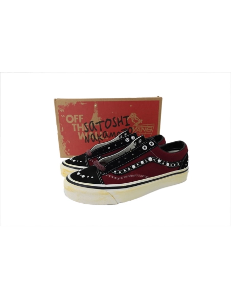premium reps SATOSHI NAKAMOTO x Vans Old Skool Reissue 36 Pearlized Port Royale Comple x Con Exclusive sneakers at Shoes Officia