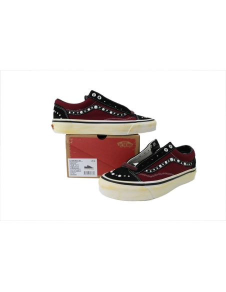 premium reps SATOSHI NAKAMOTO x Vans Old Skool Reissue 36 Pearlized Port Royale Comple x Con Exclusive sneakers at Shoes Officia
