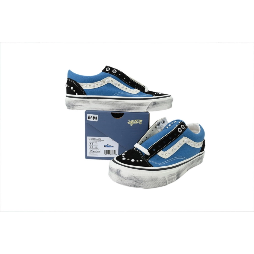 premium reps Vans Old Skool 36 LX Pearlized Pack-Black Navy sneakers at Shoes Official. Shop iconic styles from top brands