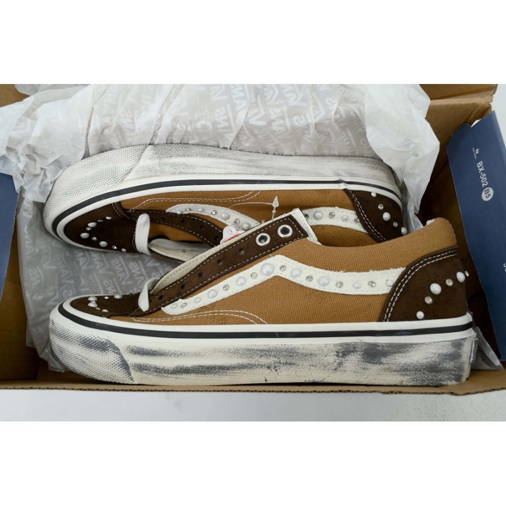 premium reps Vans LX Old Skool 36 Pearlized Pack-Vintage a Brown sneakers at Shoes Official. Shop iconic styles from top brands