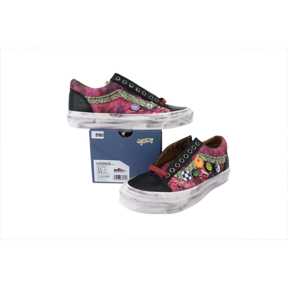 premium reps Vans Old Skool 36 LX Souvenir Pack-Burgundy sneakers at Shoes Official. Shop iconic styles from top brands