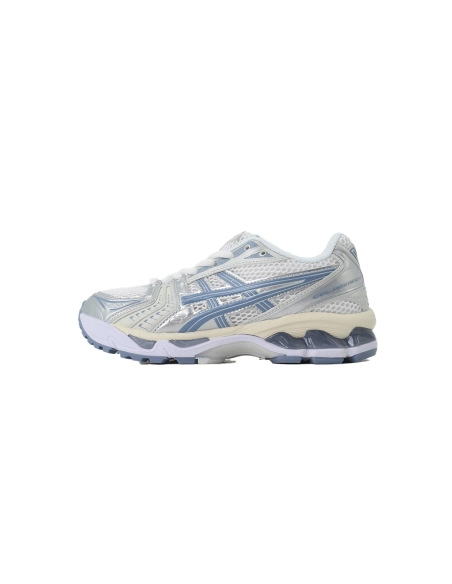 premium reps ASICS Gel-Kayano 14 White Light Navy 1203A537-115 sneakers at Shoes Official. Shop iconic styles from top brands