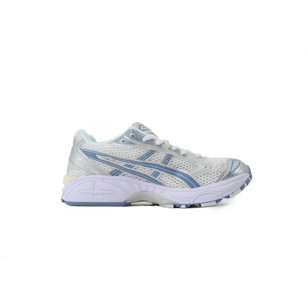 premium reps ASICS Gel-Kayano 14 White Light Navy 1203A537-115 sneakers at Shoes Official. Shop iconic styles from top brands