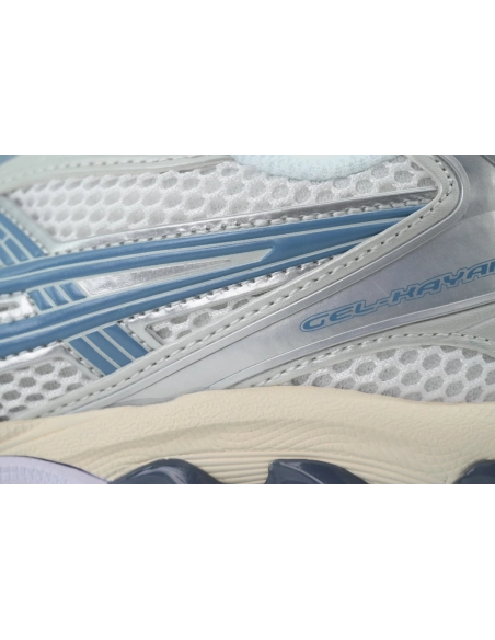 premium reps ASICS Gel-Kayano 14 White Light Navy 1203A537-115 sneakers at Shoes Official. Shop iconic styles from top brands