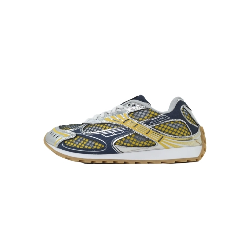 premium reps Bottega Veneta Orbit Denim Blue sneakers at Shoes Official. Shop iconic styles from top brands