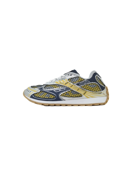 premium reps Bottega Veneta Orbit Denim Blue sneakers at Shoes Official. Shop iconic styles from top brands