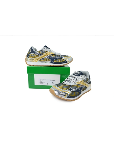 premium reps Bottega Veneta Orbit Denim Blue sneakers at Shoes Official. Shop iconic styles from top brands