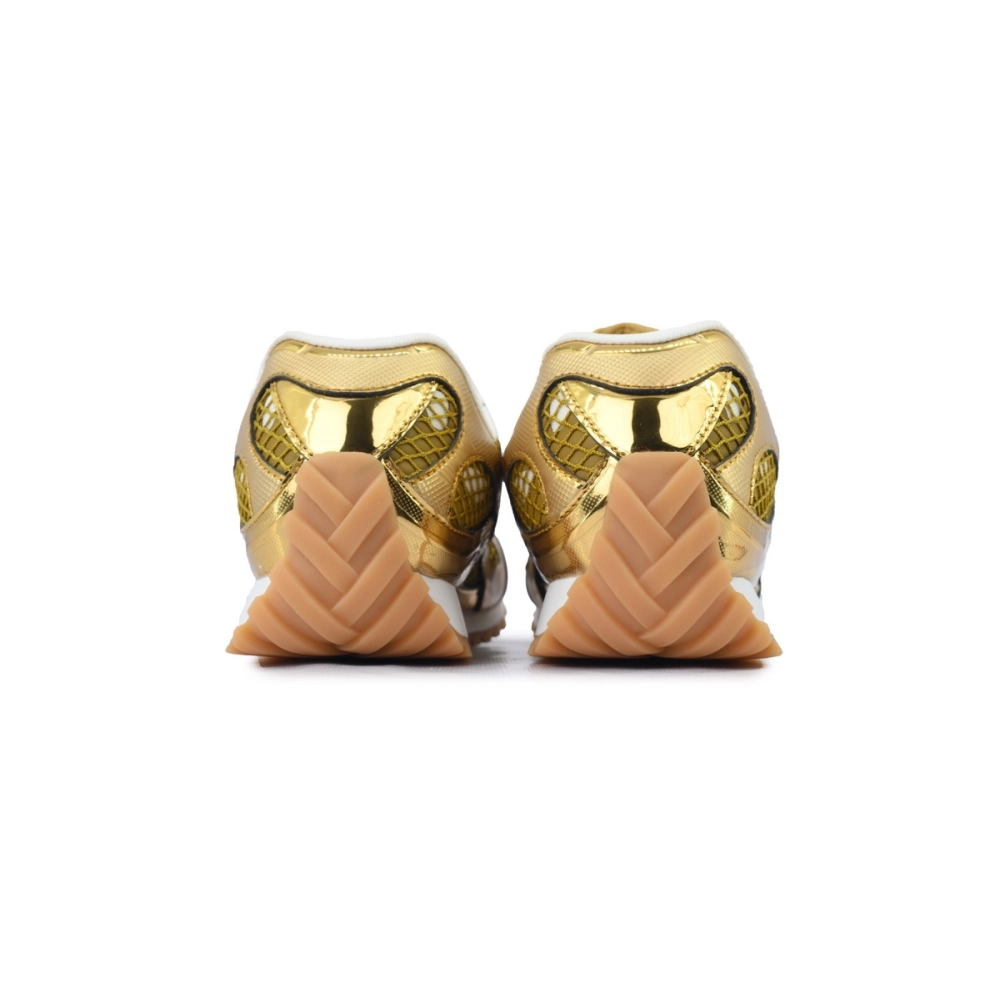 premium reps Bottega Veneta Orbit Sneaker Golden sneakers at Shoes Official. Shop iconic styles from top brands