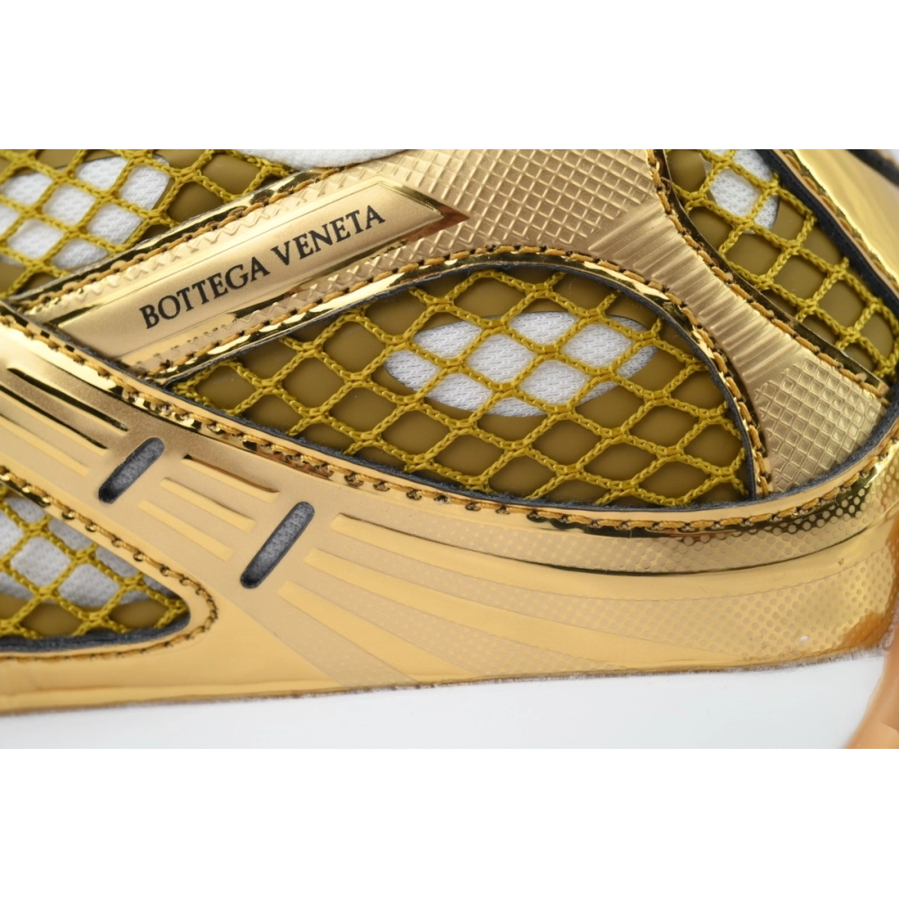 premium reps Bottega Veneta Orbit Sneaker Golden sneakers at Shoes Official. Shop iconic styles from top brands