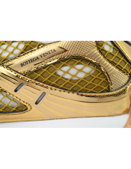 premium reps Bottega Veneta Orbit Sneaker Golden sneakers at Shoes Official. Shop iconic styles from top brands