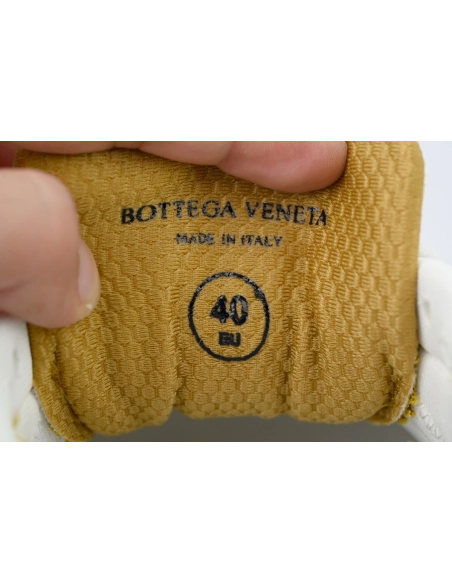 premium reps Bottega Veneta Orbit Sneaker Golden sneakers at Shoes Official. Shop iconic styles from top brands