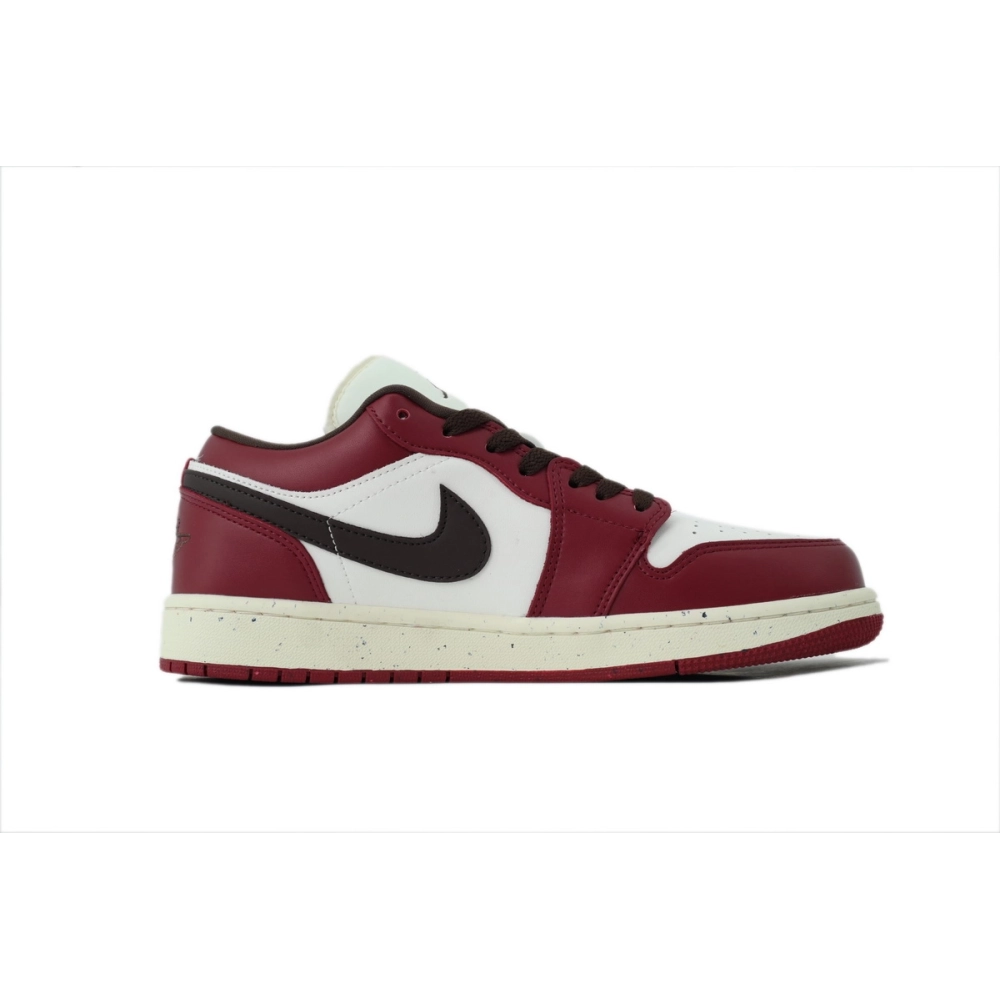 premium reps Air Jordan 1 Low SE Sail Baroque Brown Team RedIX5004-121 sneakers at Shoes Official. Shop iconic styles from top b