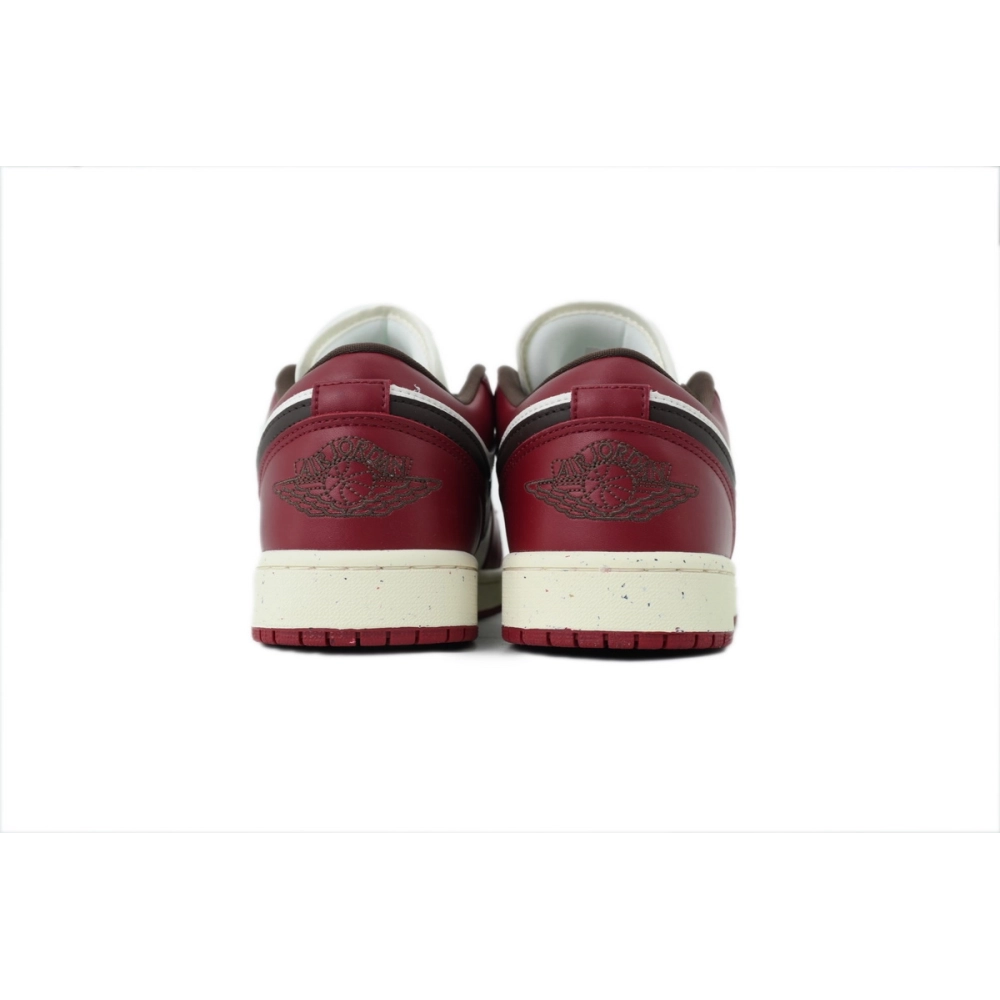 premium reps Air Jordan 1 Low SE Sail Baroque Brown Team RedIX5004-121 sneakers at Shoes Official. Shop iconic styles from top b