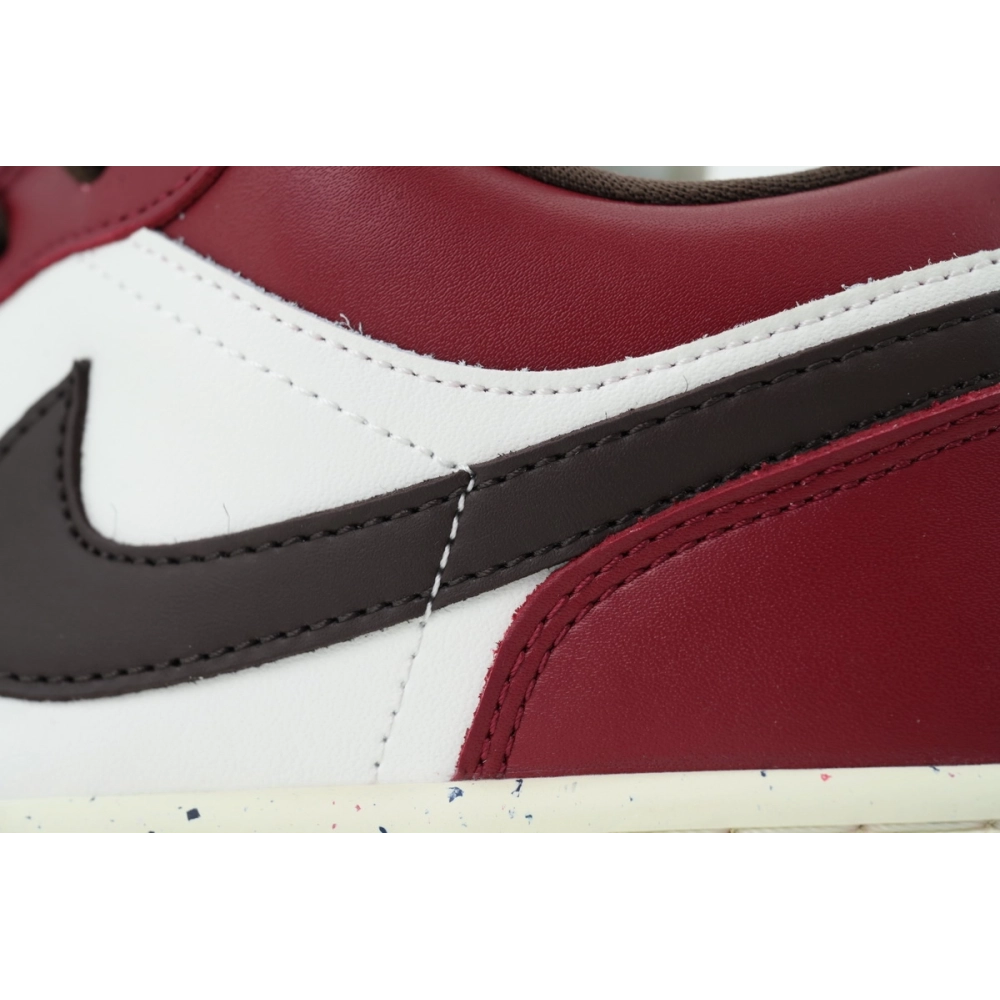 premium reps Air Jordan 1 Low SE Sail Baroque Brown Team RedIX5004-121 sneakers at Shoes Official. Shop iconic styles from top b