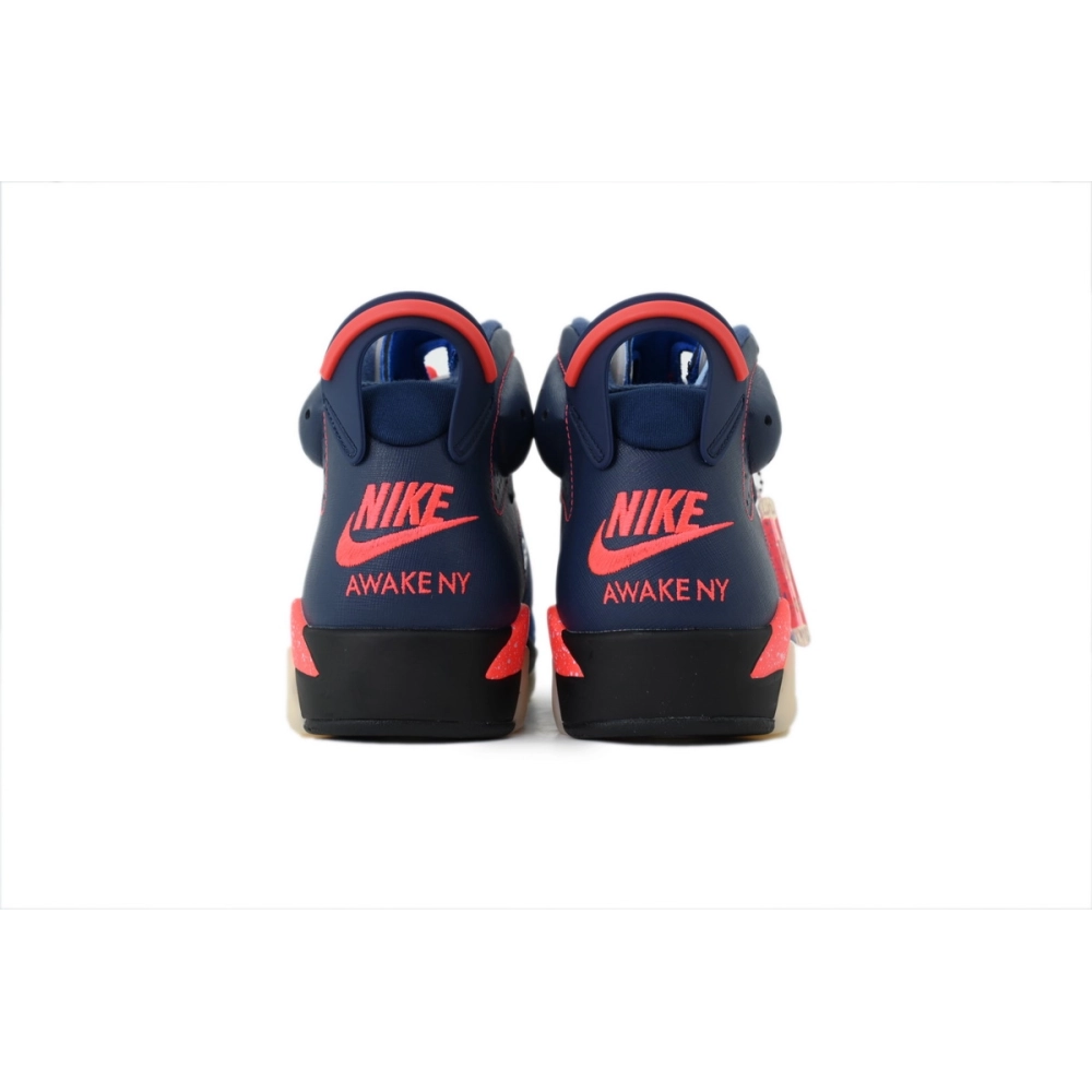 premium reps Awake NY x Air Jordan 6 Retro Midnight Navy InfraredIQ5706-400 sneakers at Shoes Official. Shop iconic styles from 