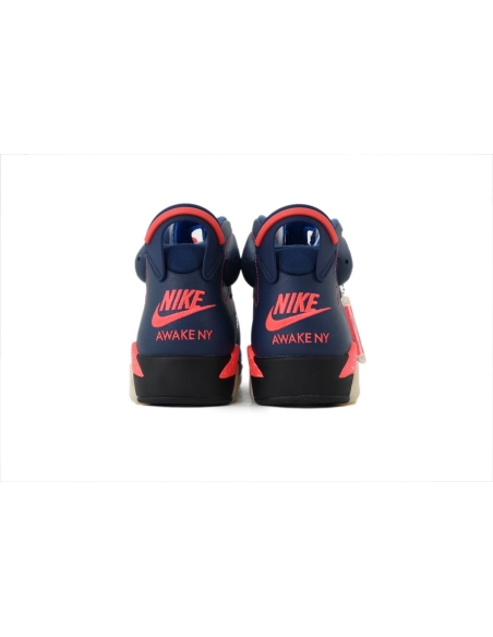 premium reps Awake NY x Air Jordan 6 Retro Midnight Navy InfraredIQ5706-400 sneakers at Shoes Official. Shop iconic styles from 