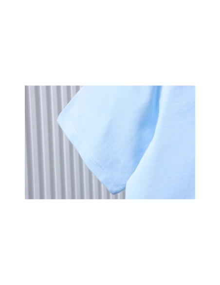 premium reps Supreme 25SS No.7 Script Embroidered Short-Sleeve Polo Shirt Sky Blue sneakers at Shoes Official. Shop iconic style