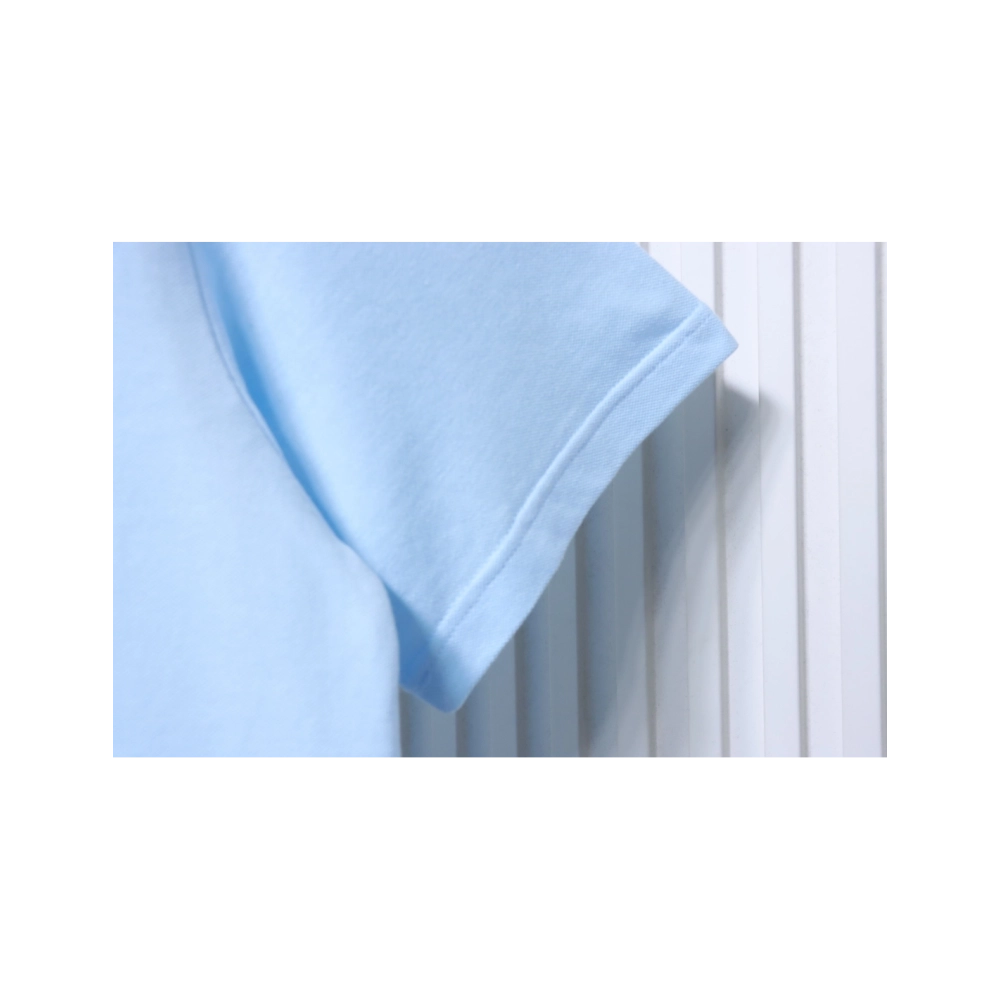 premium reps Supreme 25SS No.7 Script Embroidered Short-Sleeve Polo Shirt Sky Blue sneakers at Shoes Official. Shop iconic style