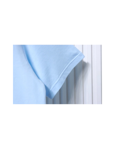 premium reps Supreme 25SS No.7 Script Embroidered Short-Sleeve Polo Shirt Sky Blue sneakers at Shoes Official. Shop iconic style