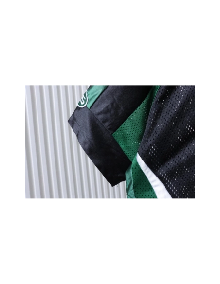 premium reps Supreme x Martine Rose Mesh American Style Short Sleeve Football Jersey Green sneakers at Shoes Official. Shop icon