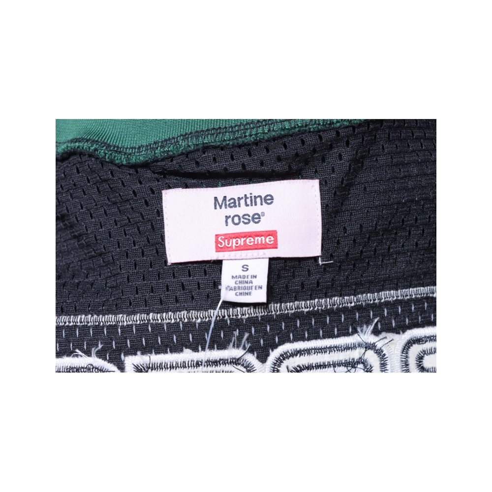 premium reps Supreme x Martine Rose Mesh American Style Short Sleeve Football Jersey Green sneakers at Shoes Official. Shop icon