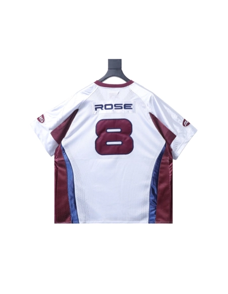 premium reps Supreme x Martine Rose Mesh American Style Short Sleeve Football Jersey White sneakers at Shoes Official. Shop icon