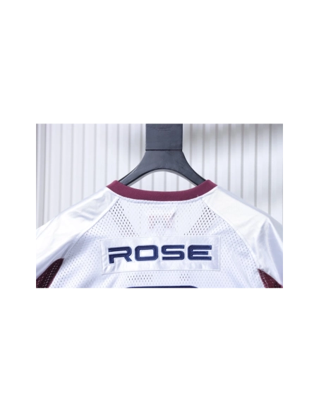 premium reps Supreme x Martine Rose Mesh American Style Short Sleeve Football Jersey White sneakers at Shoes Official. Shop icon