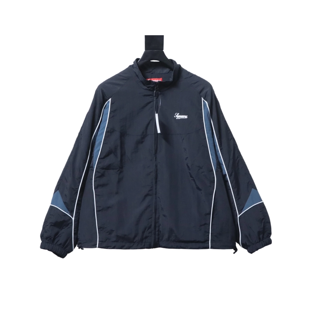 premium reps Supreme 25FW Contrast Piping Track Navy blue sneakers at Shoes Official. Shop iconic styles from top brands