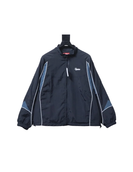 premium reps Supreme 25FW Contrast Piping Track Navy blue sneakers at Shoes Official. Shop iconic styles from top brands