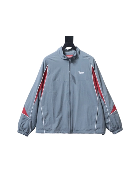 premium reps Supreme 25FW Contrast Piping Track Grey sneakers at Shoes Official. Shop iconic styles from top brands