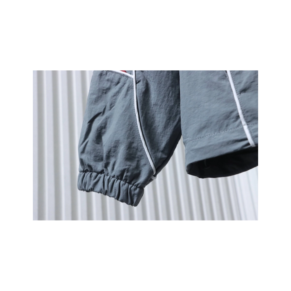 premium reps Supreme 25FW Contrast Piping Track Grey sneakers at Shoes Official. Shop iconic styles from top brands
