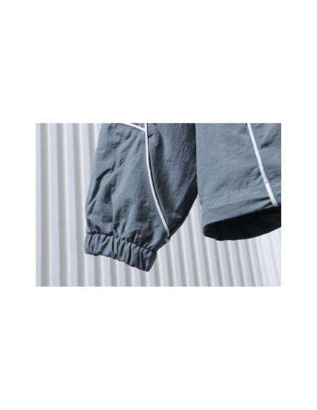 premium reps Supreme 25FW Contrast Piping Track Grey sneakers at Shoes Official. Shop iconic styles from top brands