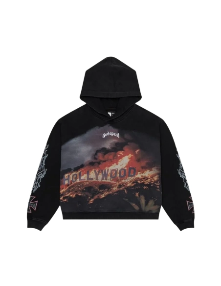 premium reps Godspeed Hollywood Inferno Hoodie Black Wash sneakers at Shoes Official. Shop iconic styles from top brands